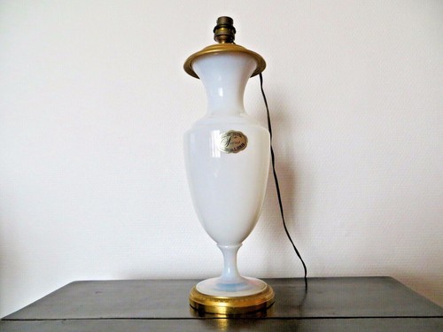 Lampe opaline sèvres - opaline,