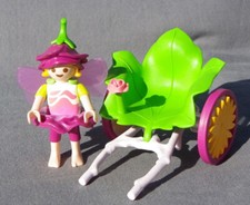 PLAYMOBIL char feuille fleur