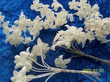 Antique Wax and Fabric Flower Bouquet for Bridal Wreaths. Ref No. 483