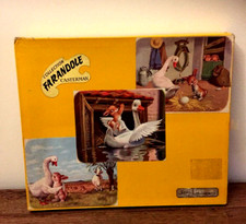 ANTIQUE VINTAGE ART GAME PUZZLE CASTERMAN FARANDOLE WOOD WITH MARTINE