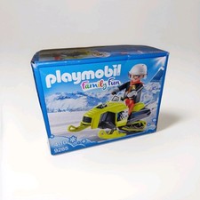 Playmobil Family Fun 9285: Motoneige/ Boîte Neuve Et Scellée