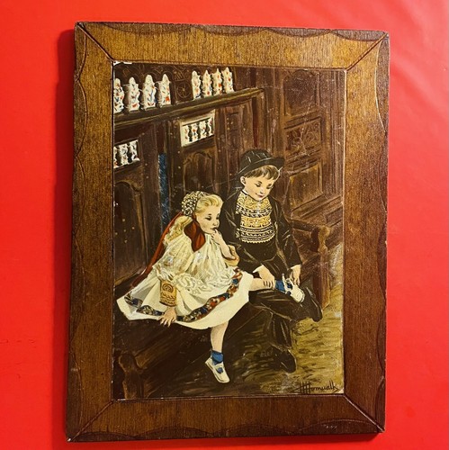 Tableau papier peint sur - , bois