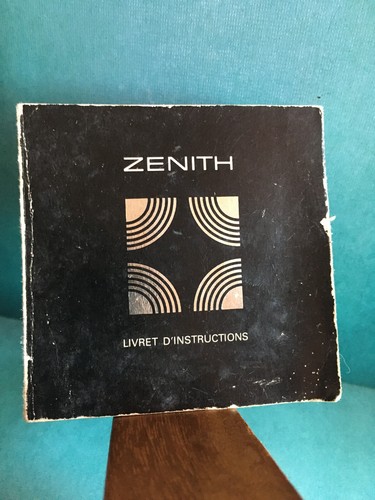Livret instructions montre - d'instructions,