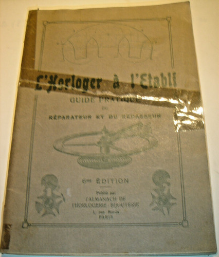 Horloger etabli par - l'horloger, l'etabli