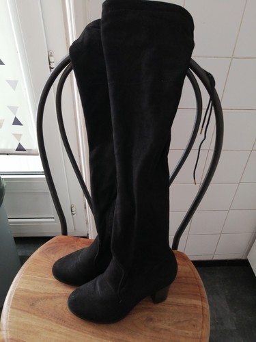 Cuissardes noires souples - , 36