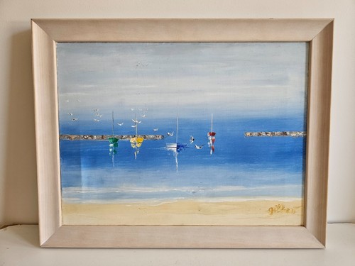 Tableau huile sur - sur, toile