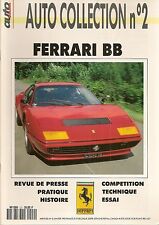 AUTO COLLECTION 2 FERRARI BB
