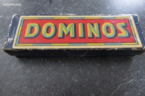 Ancien jeu dominos bois - ancien,