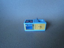 Meuble Bleu Combiné Four