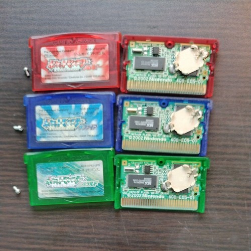 Jeu nintendo gba pokemon - nintendo,