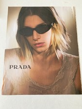 ( ̄`*•. ̧ Advertising Advertising - PRADA Glasses - 1 page ̧.•* ̄)