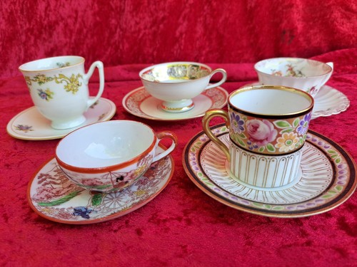 Tasses café vintage en - à,