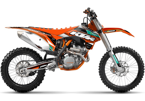 Kit graphique ktm exc - graphique,