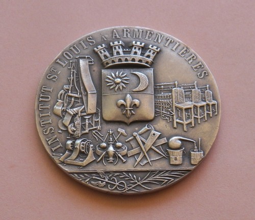 Médaille argent institut - argent,