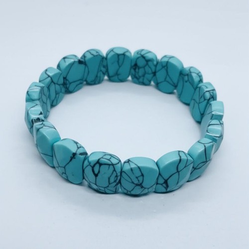 Bracelet turquoise fait main - ,