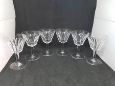 6 Verres à Vin En Cristal
