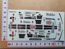 DECALS 1/43 BMW 320 Gr5 - #5 - "WARSTEINER GS TUNING" - DRM 1978 - DCC14326