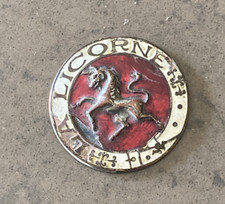 CORRE LA LICORNE - BADGE INSIGNE D'ANCIENNE VOITURE DE COLLECTION