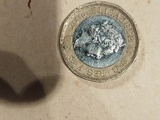 pièce de 1 euros reine Elizabeth, one pound 2016