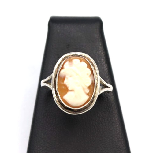 Bague cameo argent - cameo, 800