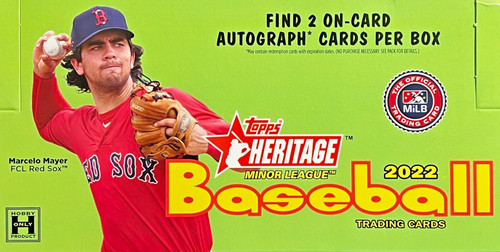 2022 topps heritage minors - topps,