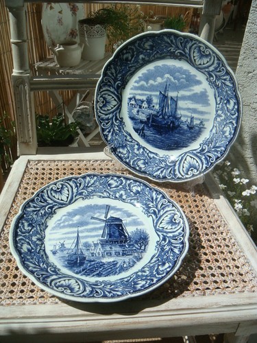 Assiettes delfts royal - 2,