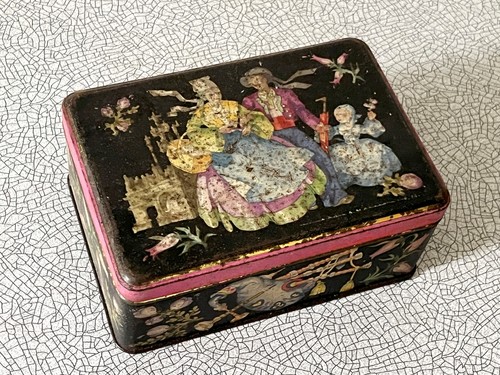 Boîte biscuit ancienne - boîte,