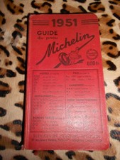 Guide Michelin France 1951