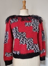 MAGNIFIQUE PULL ROUGE TRICOT