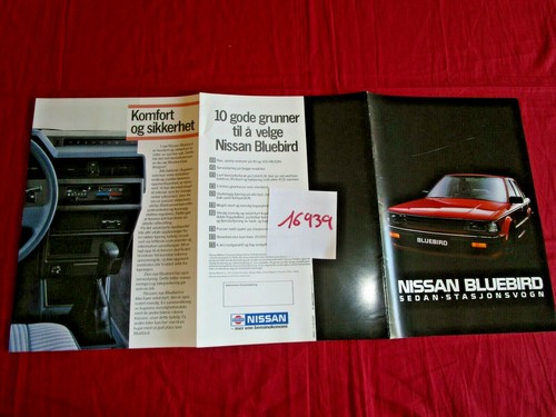 16939 nissan bluebird - /,