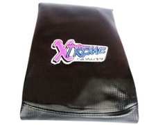 Housse de selle carbone/noir