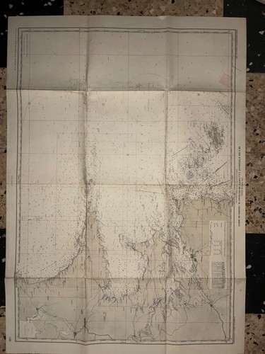 Carte marine ile - ile, a