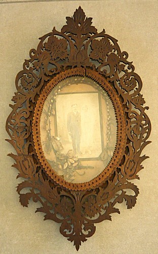 Ancien cadre photo mariage