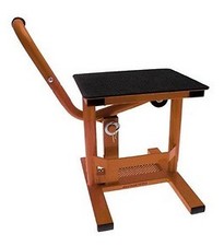 Leve moto cross tabouret