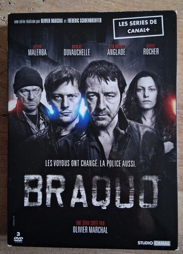 Coffret dvd braquo saison 1 - 3,