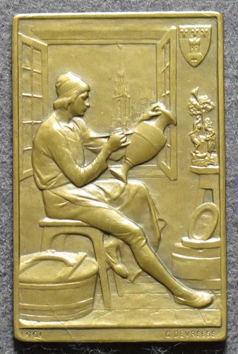 Médaille belge ville - belge,
