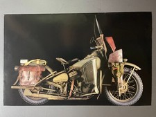 Impression De Moto 1942 Harley