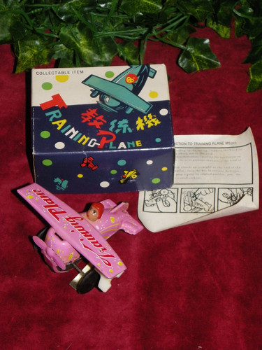 Avion tôle vintage tin - avion,