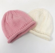 Bonnet Bébé Bord Roulé