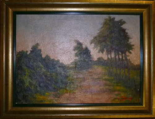 Mariage huile sur toile - mariage,