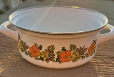 Austria Email Cassarole/soup  Enamel  With OUT Lid Beautiful Condition
