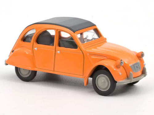 Citroën 2cv orange - citroën,