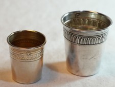 Lot deux petites timbales