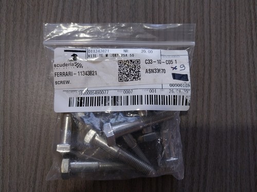 Vis m10x1 25x50 ferrari 458 - vis,