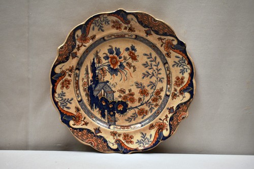 Plat porcelaine ridgways de - plat,