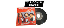 disque 45 Tours vinyle 7" Ricchi & Poveri sara perché ti amo 1981 Fr Italie pop