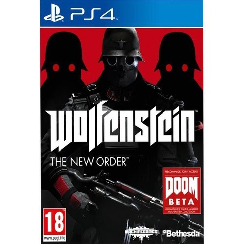 Jeu ps4 wolfenstein - jeu, the