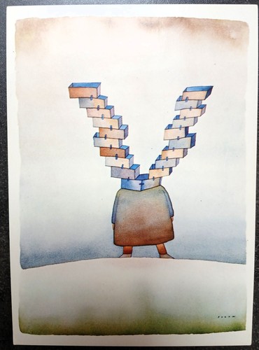 Jean michel folon carte - michel,