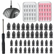 Kit de Réparation Crevaison Pneu Tubeless Voiture Moto Auto Quad Pneus Agricole