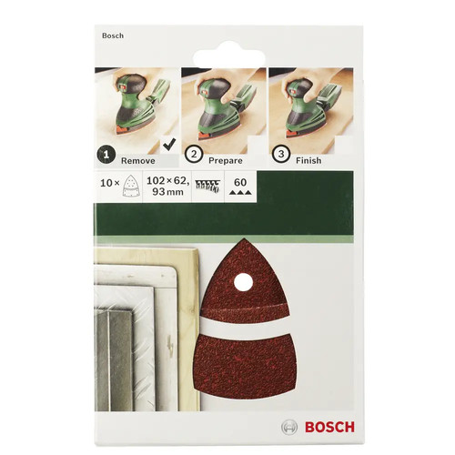 Feuille abrasive pour - , ponceuse
